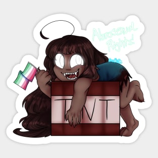 Herobette say Abrosexual Sticker